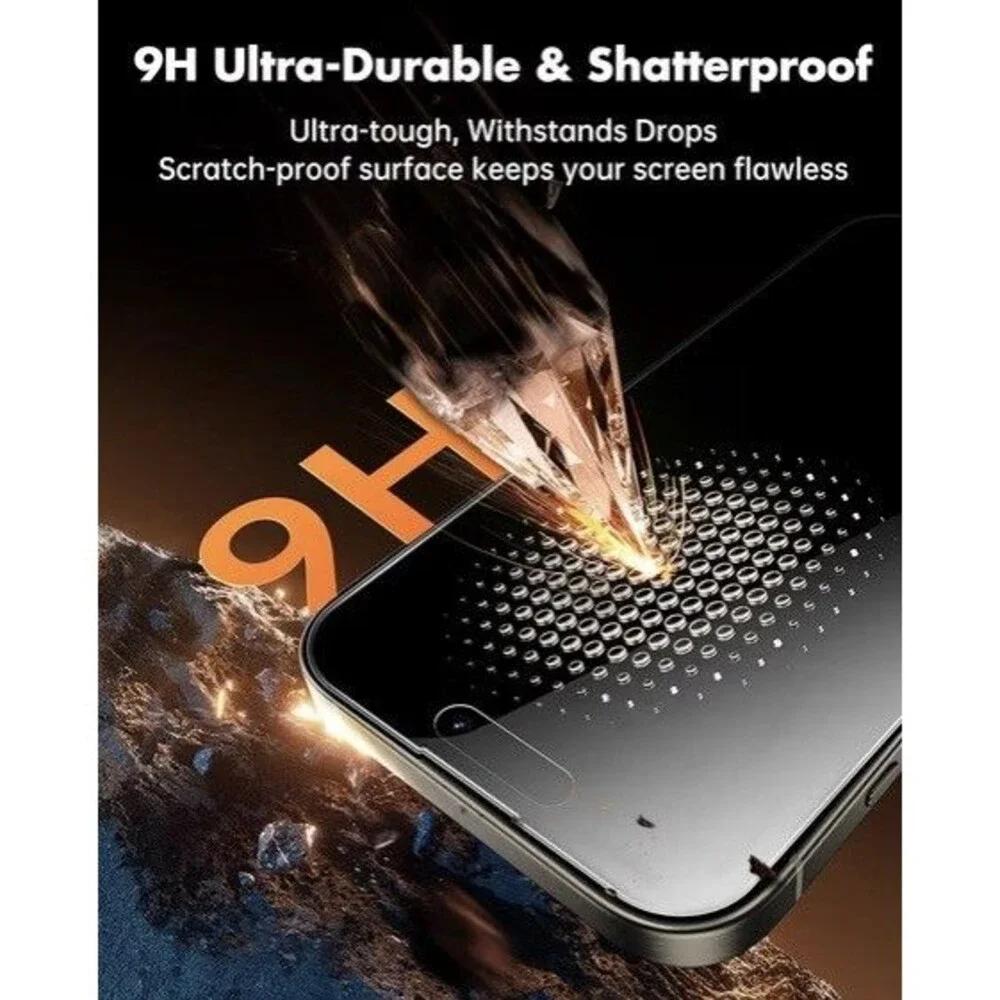 2 PACK Screen Protector for iPhone 15 Pro Max 6.7